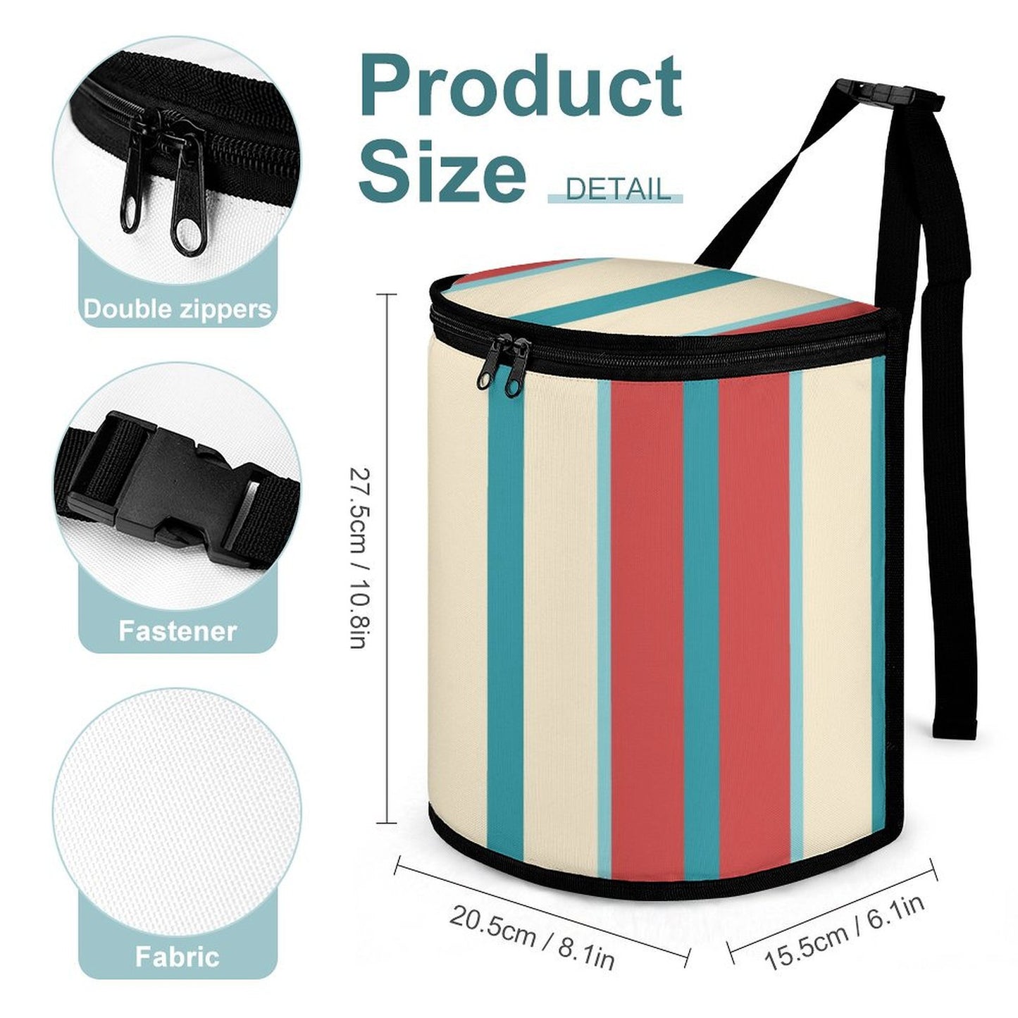 Cestino per Auto Personalizzato con Foto | Impermeabile e Pieghevole