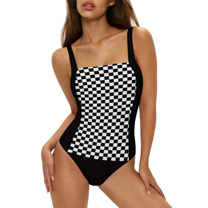 Costume Intero Personalizzato Scollo a Quadrato - Effetto Modellante