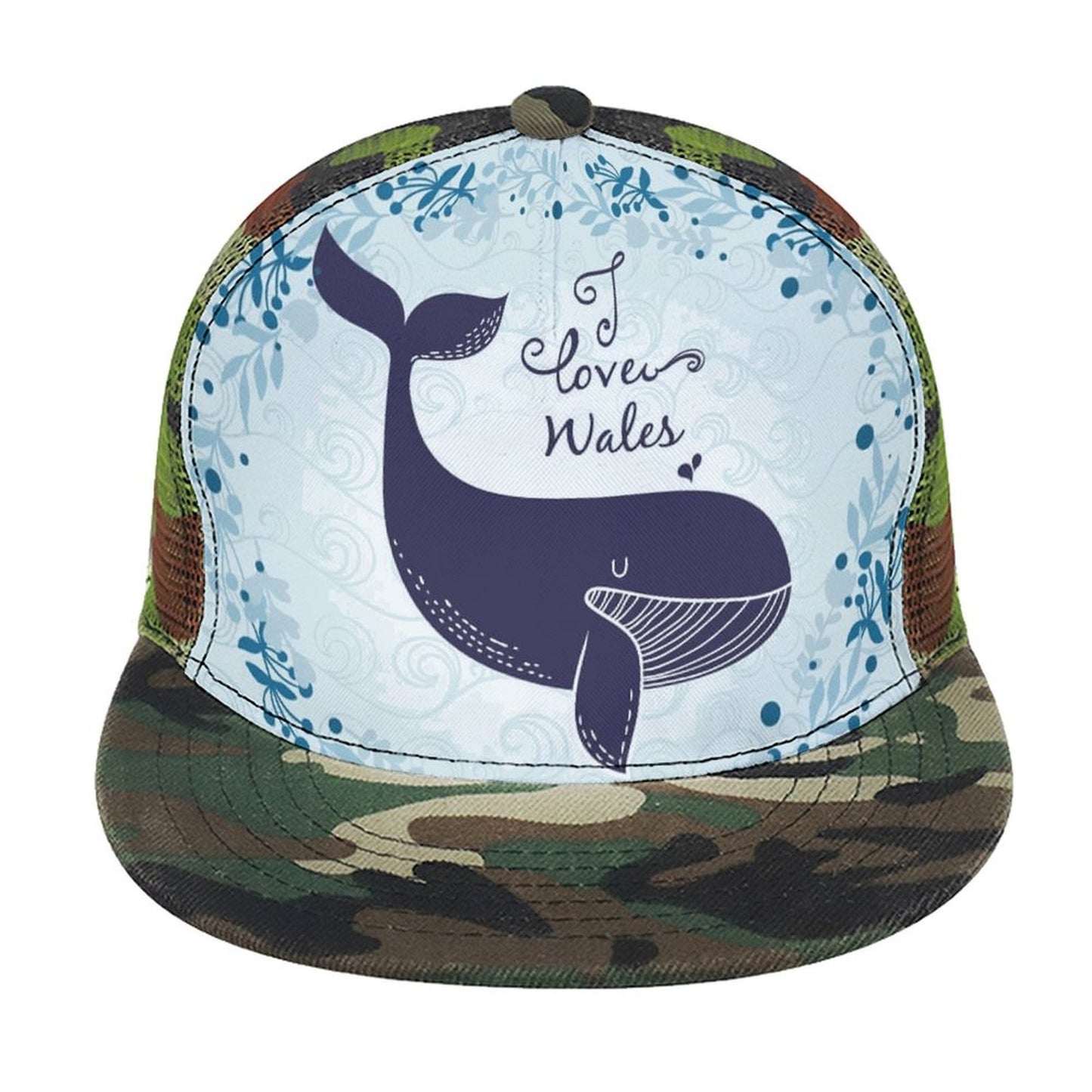 Cappellino Trucker Personalizzato con Visiera Piatta | Stampa Logo