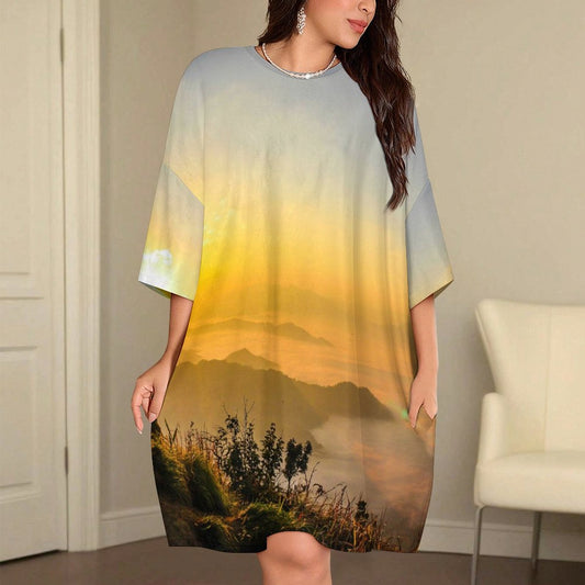 Pigiama Donna Taglie Forti Personalizzato | Camicia Notte Flanella con Foto