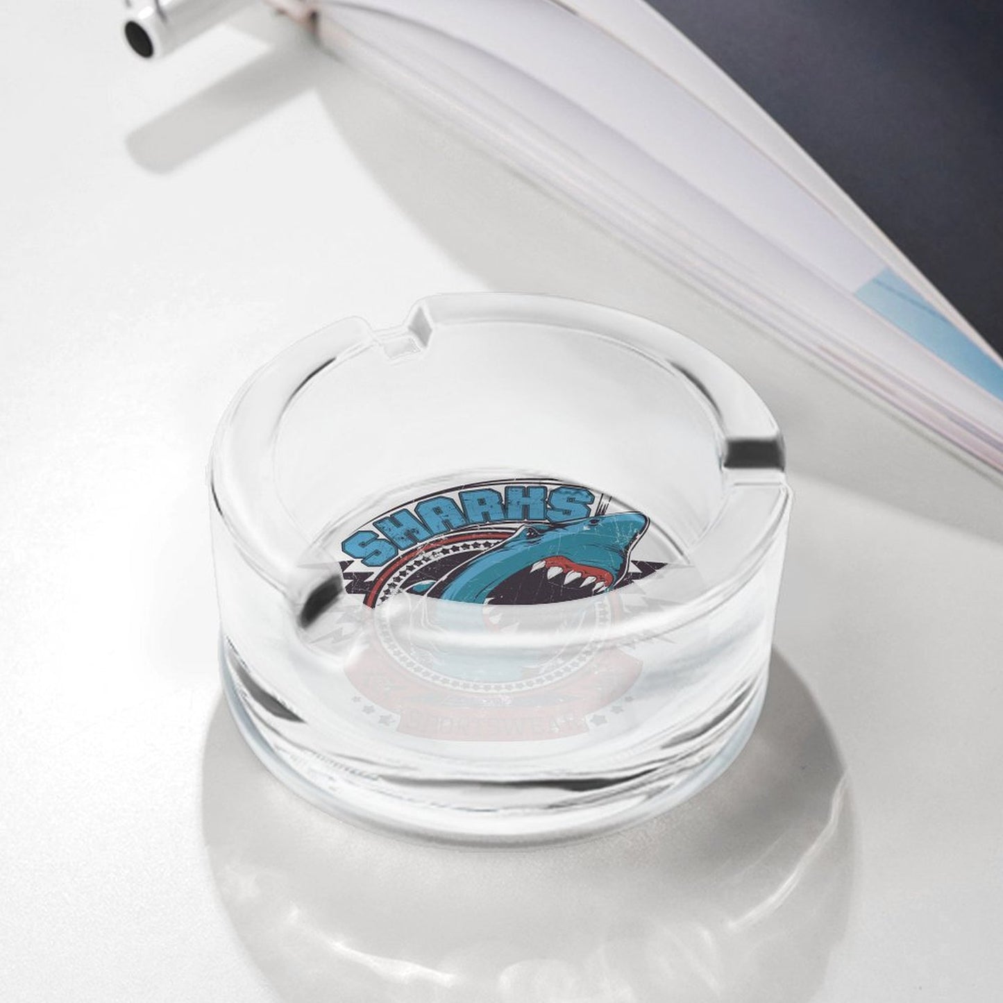 Posacenere in Vetro Personalizzato con Foto | Idea Regalo Unica