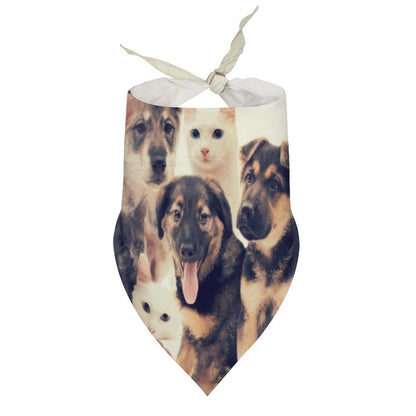 Bandana Triangolare per Animali in Poliestere Personalizzata