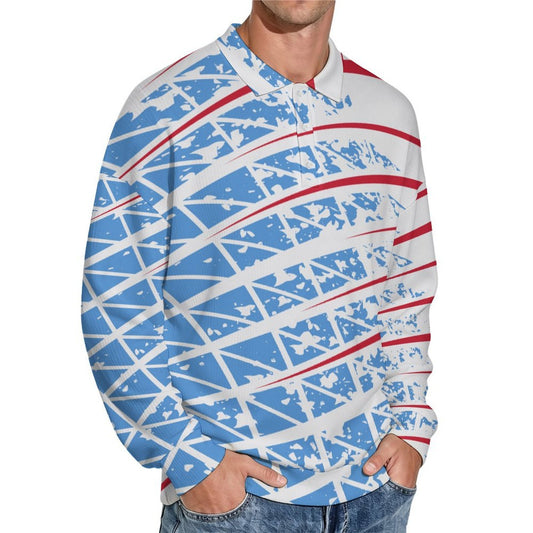 Maglione Uomo Polo Maniche Lunghe Personalizzabile