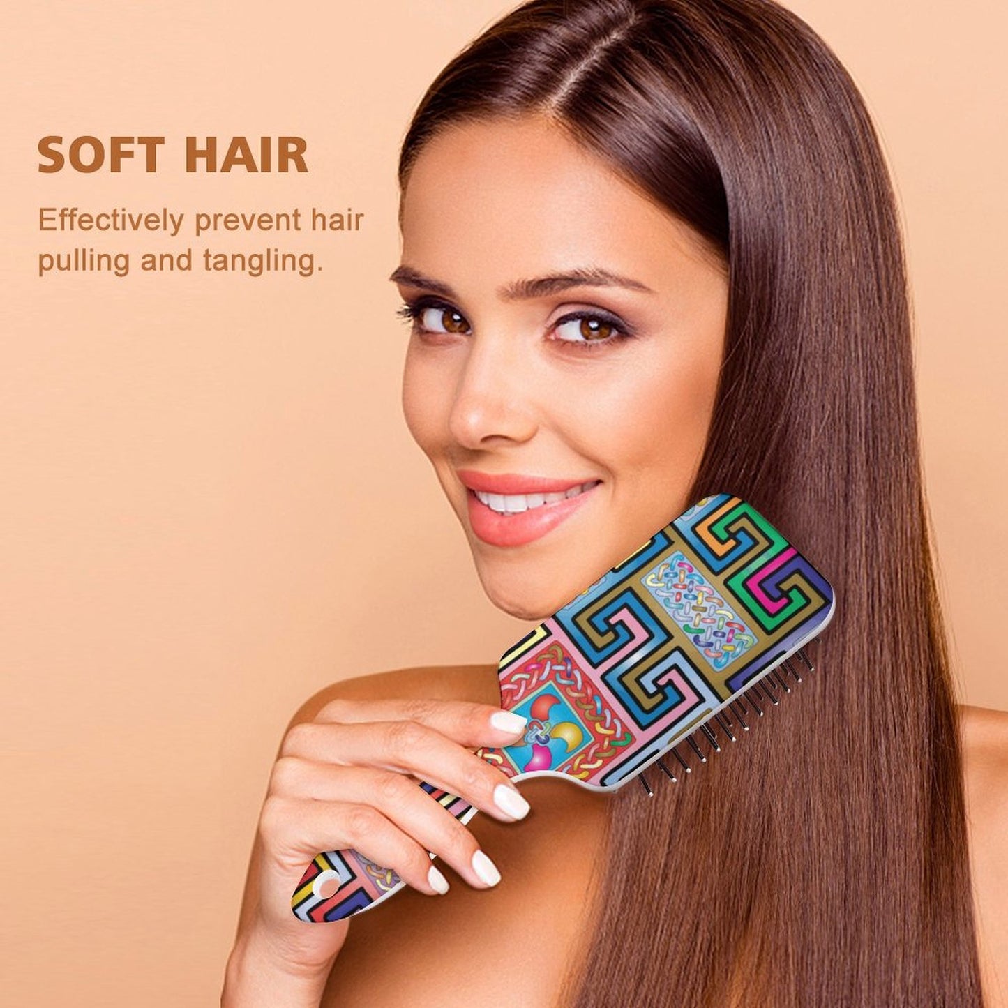 Spazzola Cuscino d'Aria Personalizzata | Massaggio Cute e Districante | Anti-Rottura