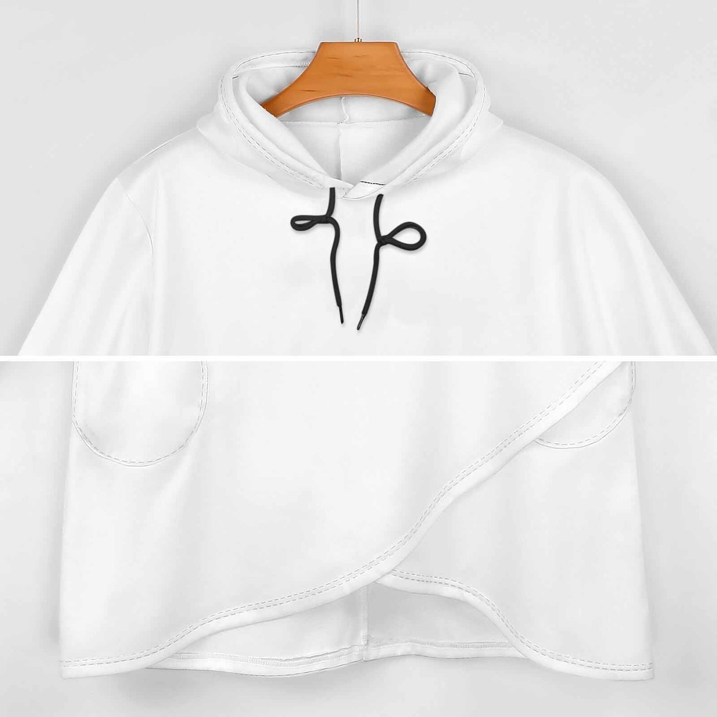 Felpa Tunica Lunga Donna | Hoodie Slim Fit Personalizzata