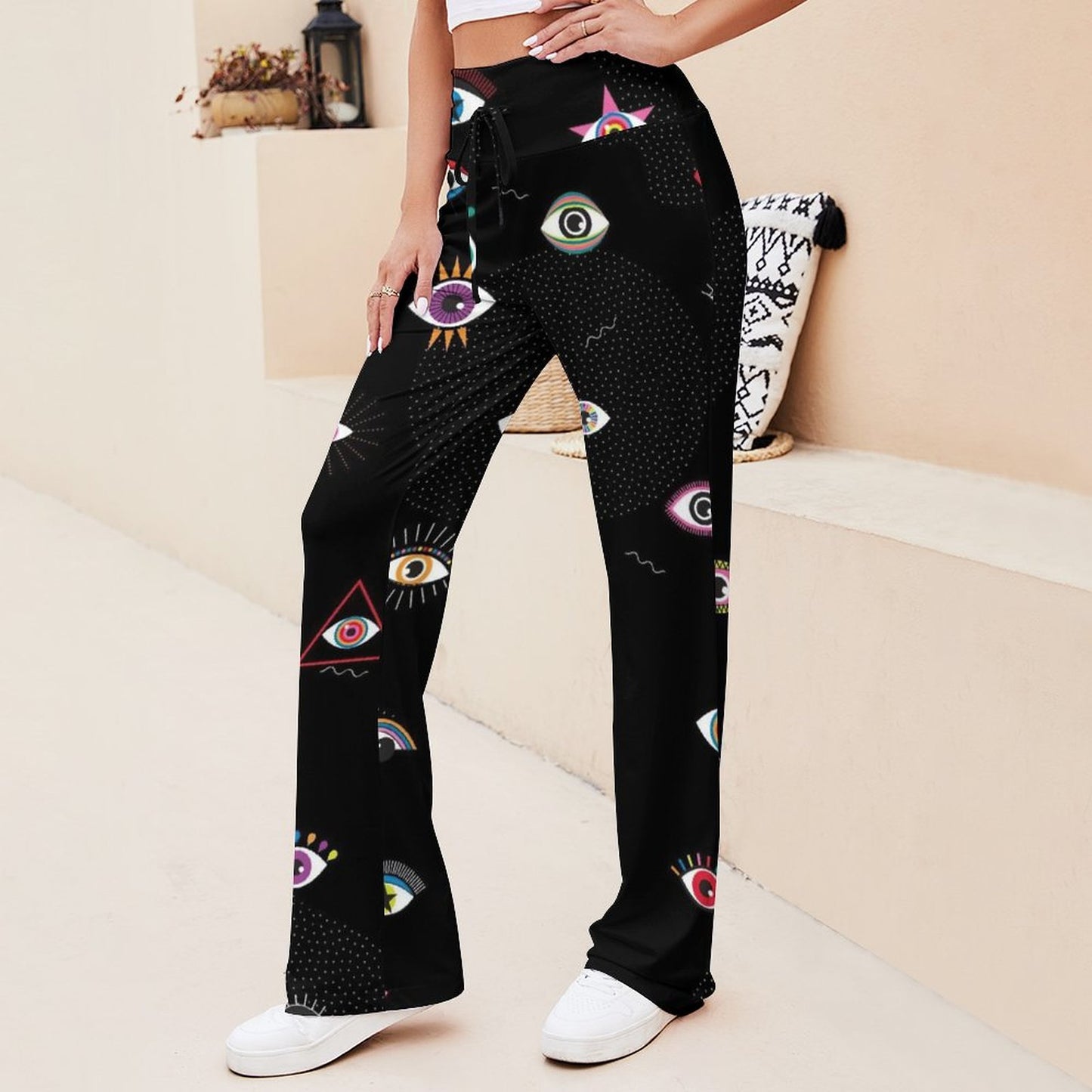 Pantaloni Yoga Gamba Larga Personalizzati | Comfort e Stile Unici