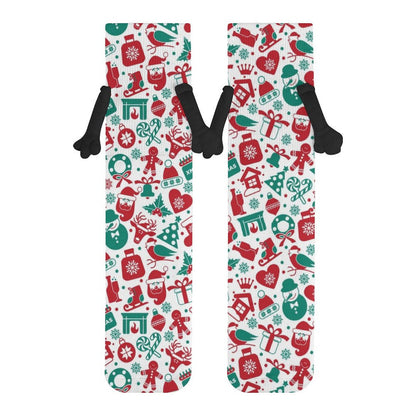 Calze Magnetiche Personalizzate che si Tengono per Mano | Regalo Unico