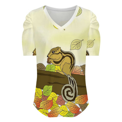 T-shirt Donna Maniche a Palloncino Personalizzata | Stile Unico