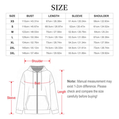 Felpa Donna con Zip e Cappuccio Personalizzabile