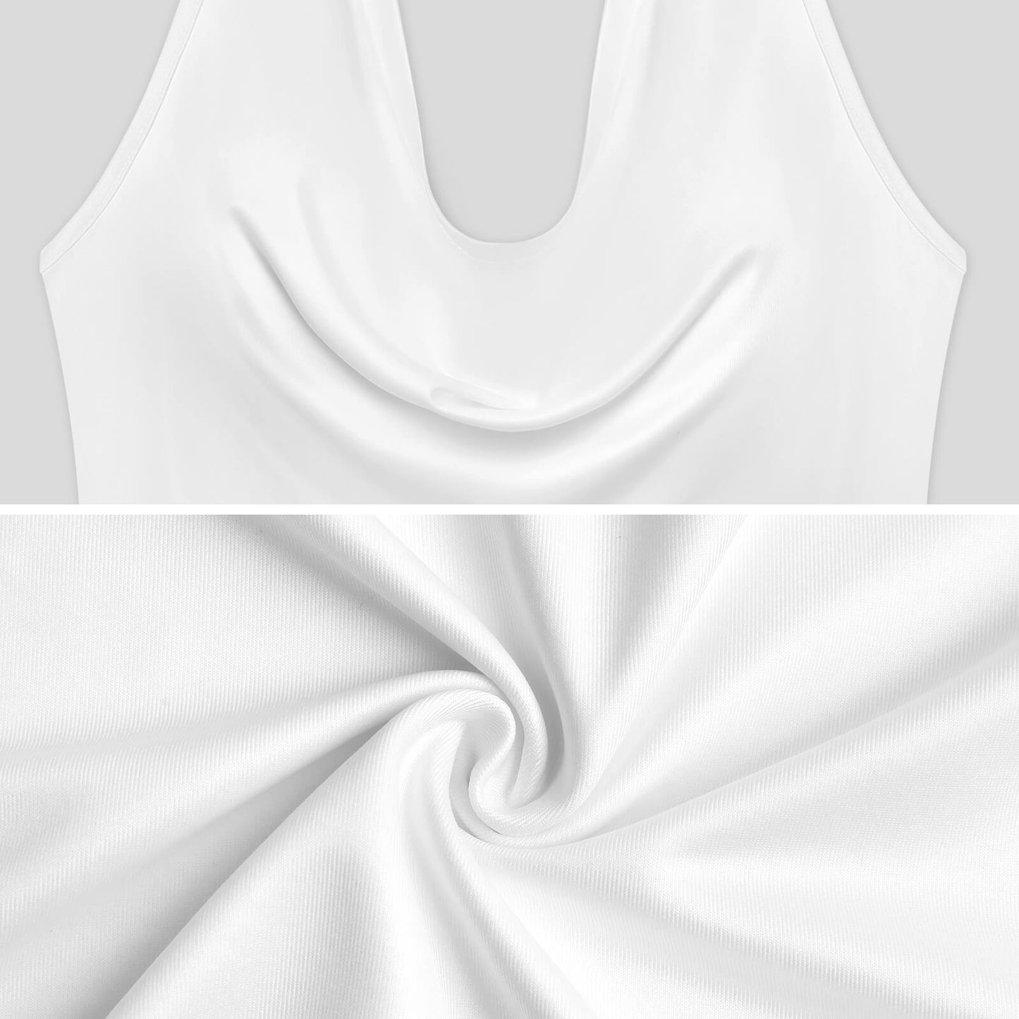 Top Halter Personalizzato da Donna | Maglia Smanicata con Scollo ad Anello