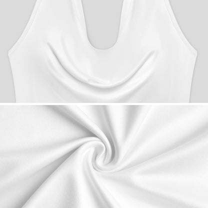 Top Halter Personalizzato da Donna | Maglia Smanicata con Scollo ad Anello