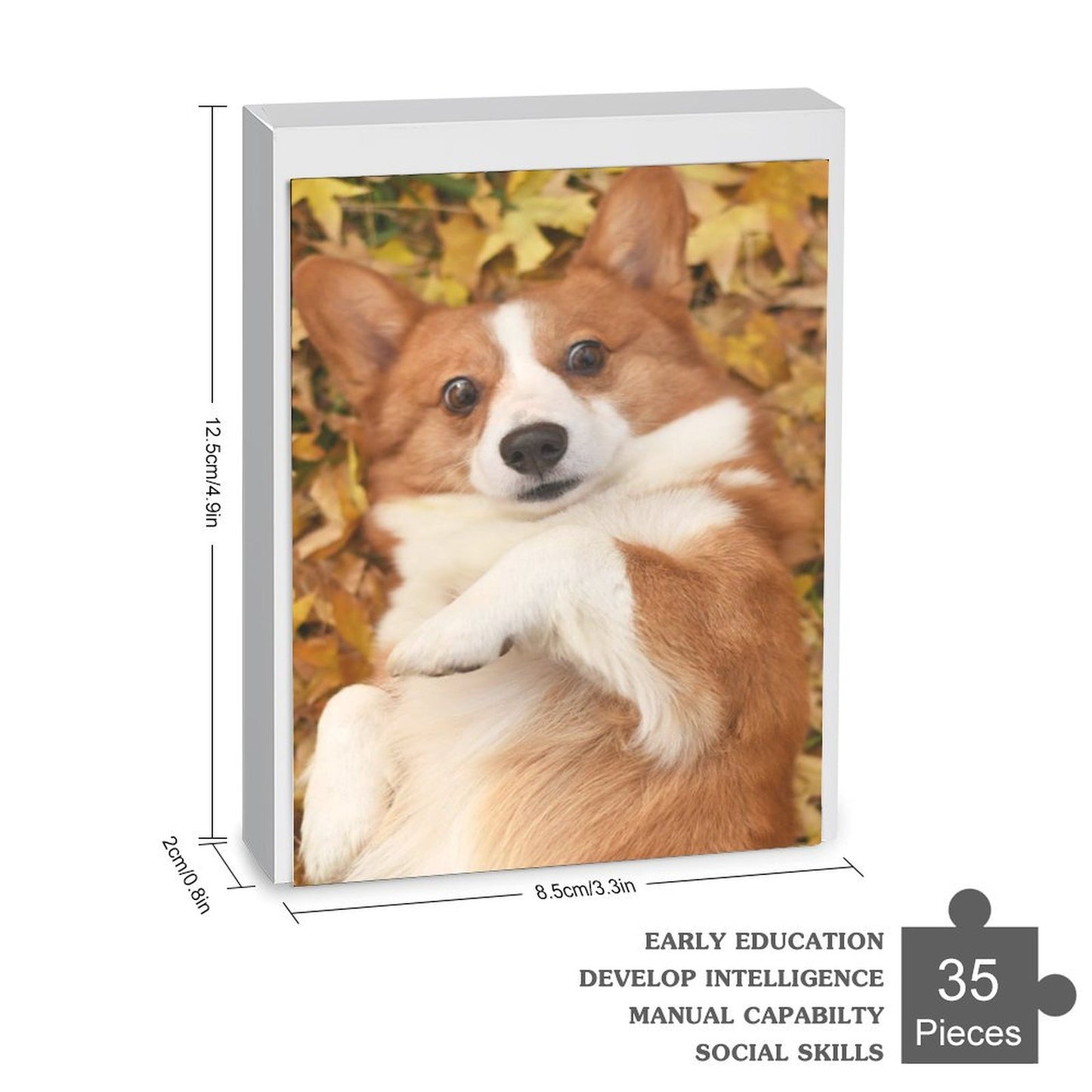 Puzzle in Legno Personalizzato Verticale | La Tua Foto, un'Opera d'Arte