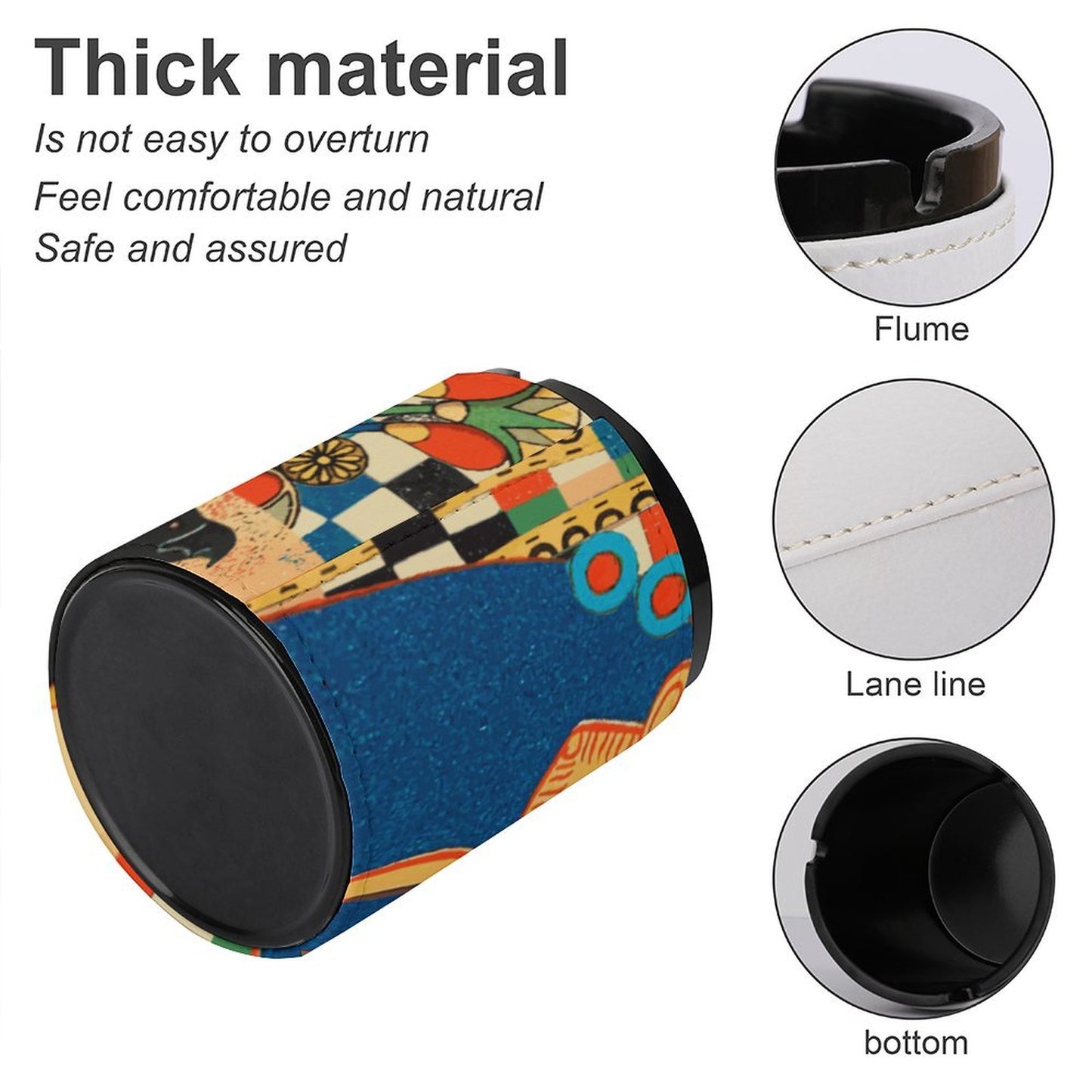 Posacenere in Pelle Personalizzato con Foto | Design Elegante