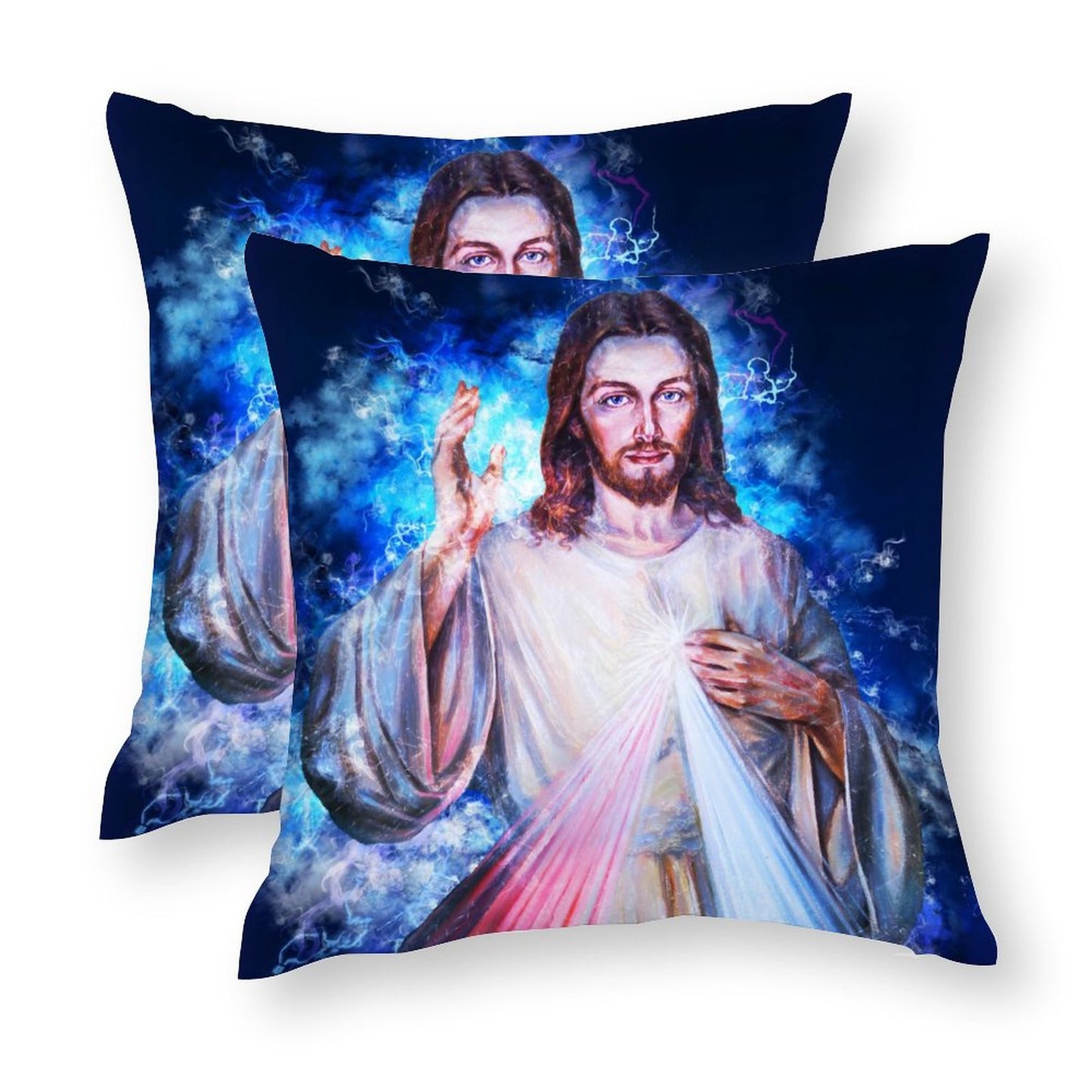 Federe Cuscini Personalizzate Double-Face | Poliestere HD | Zip Invisibile