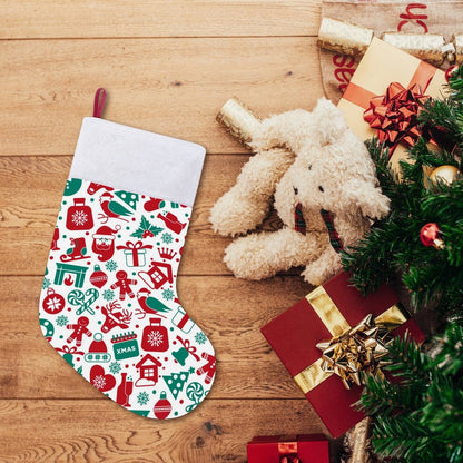 Calza di Natale Personalizzata con Nome o Foto | Unica per Famiglia