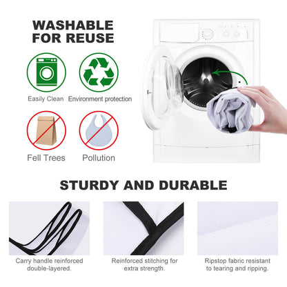 Borsa Spesa Pieghevole Personalizzata | Tessuto Ripstop 18kg & Eco