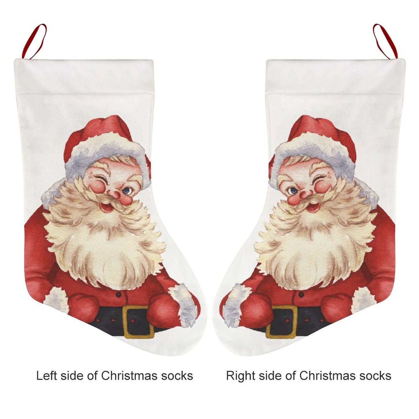 Calza di Natale Personalizzata con Foto in Morbido Peluche | Crea il Tuo Ricordo