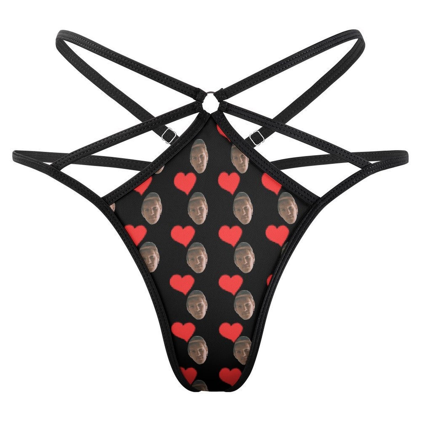 Perizoma Trasparente Personalizzato da Donna | Tanga in Rete Elastica