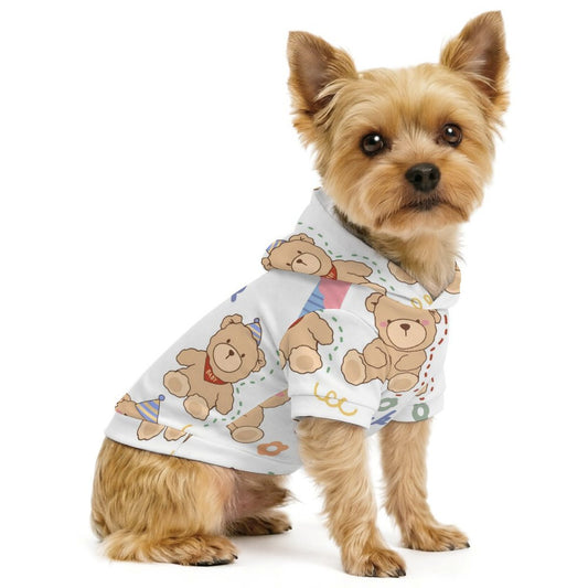 Felpa con Cappuccio Personalizzata per Piccoli Animali Domestici