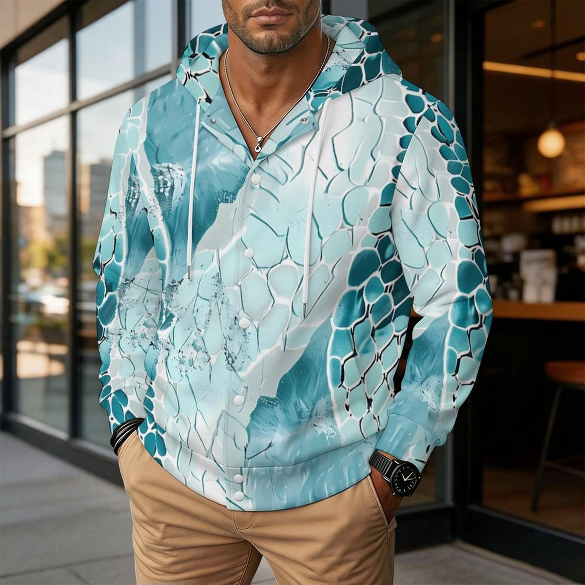 Giacca Bomber con Cappuccio Personalizzabile Unisex