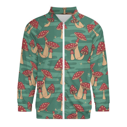 Felpa Zip-Up Manica Raglan | Bomber Ibrido Personalizzato S-5XL