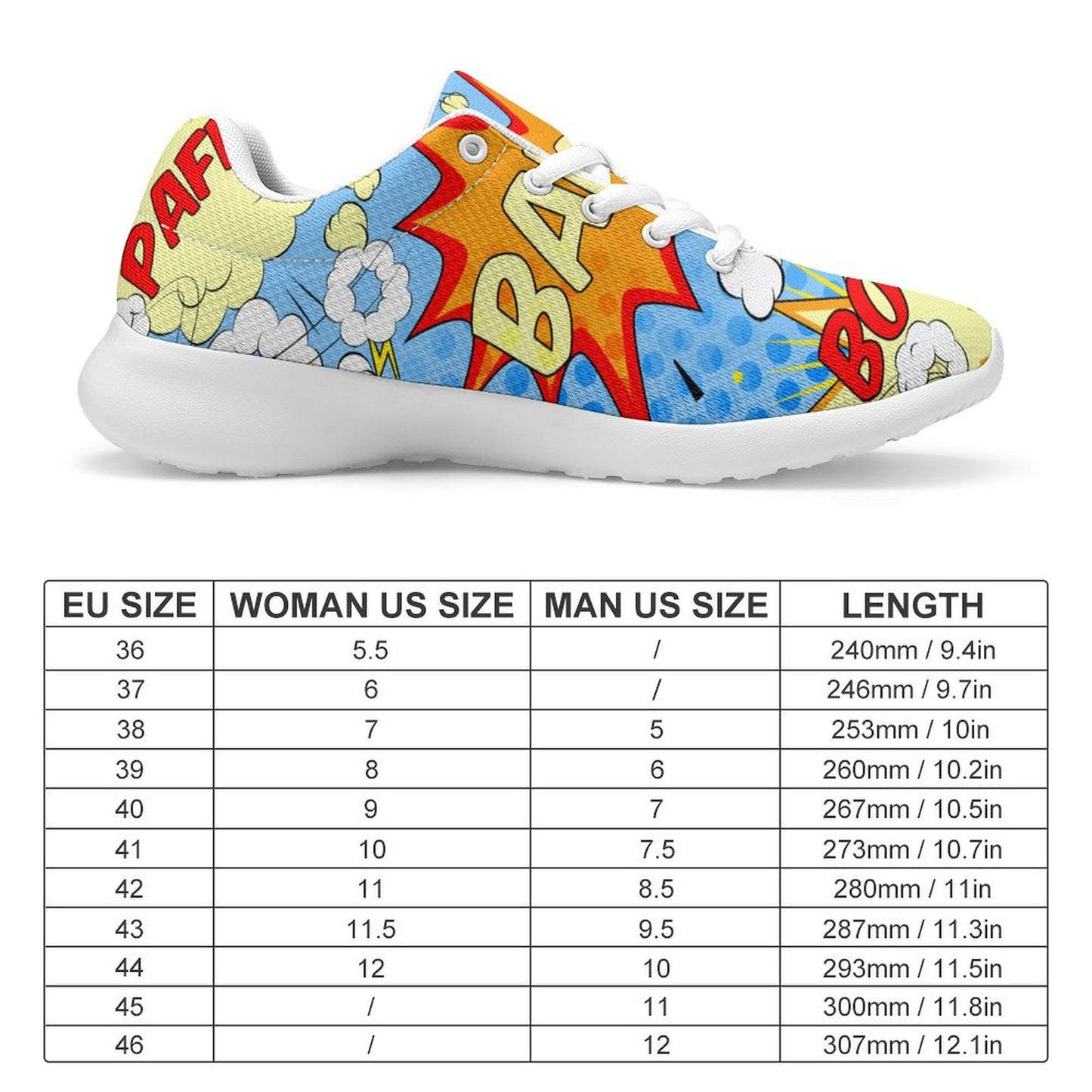 Sneakers Air Fly-Weave Personalizzate | Scarpe Unisex Traspiranti & Termiche