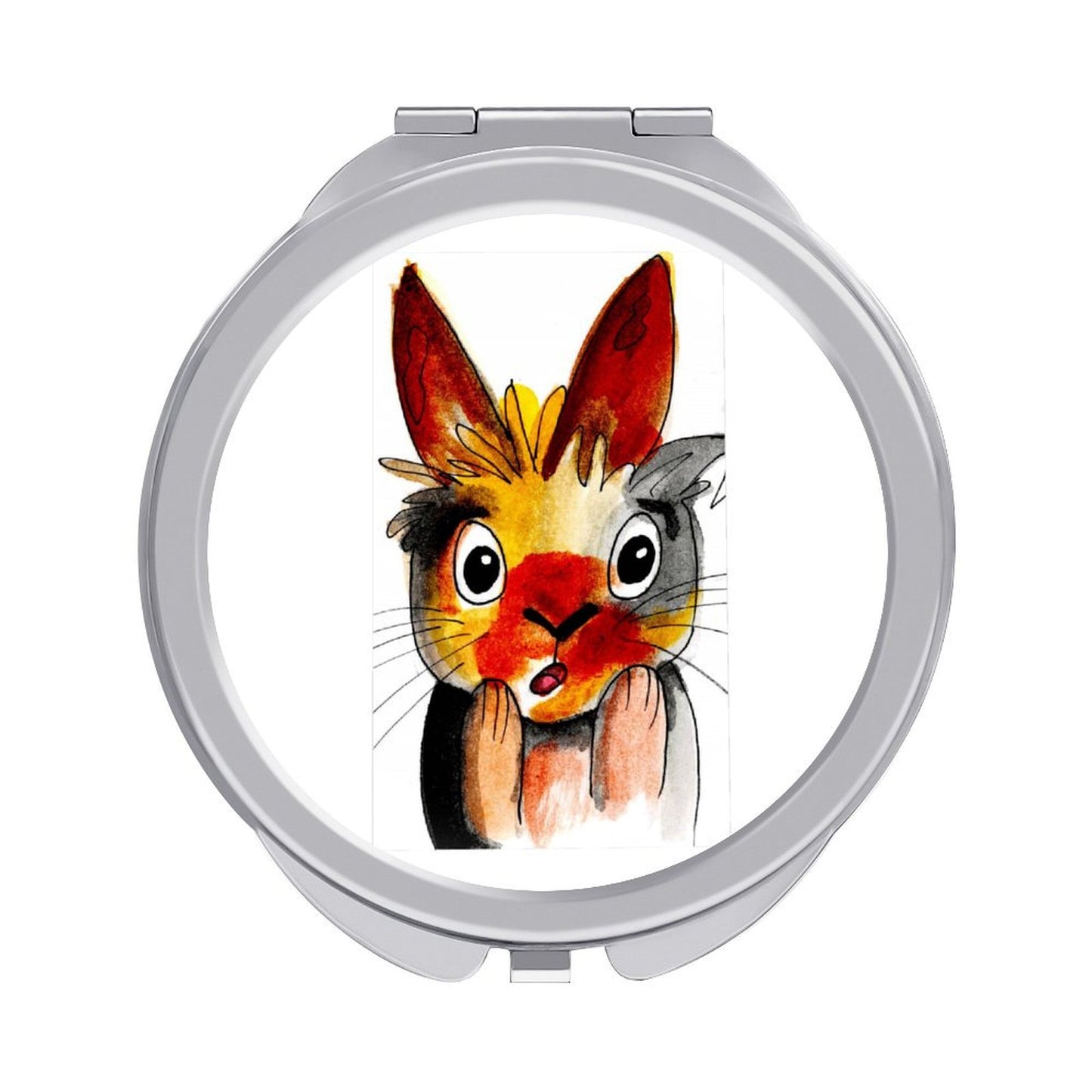 Specchietto da Borsetta Personalizzato con Foto | Compatto e in Metallo