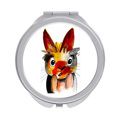 Specchietto da Borsetta Personalizzato con Foto | Compatto e in Metallo