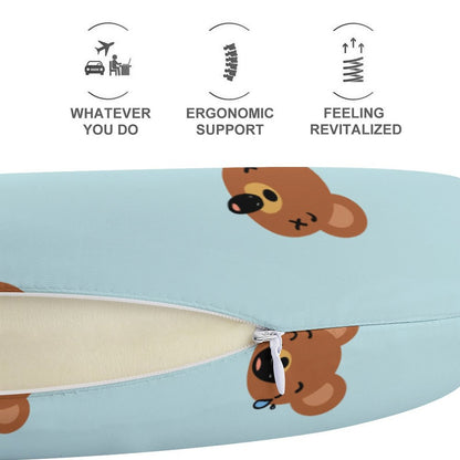 Cuscino da Viaggio Personalizzato in Memory Foam | con Foto o Nome