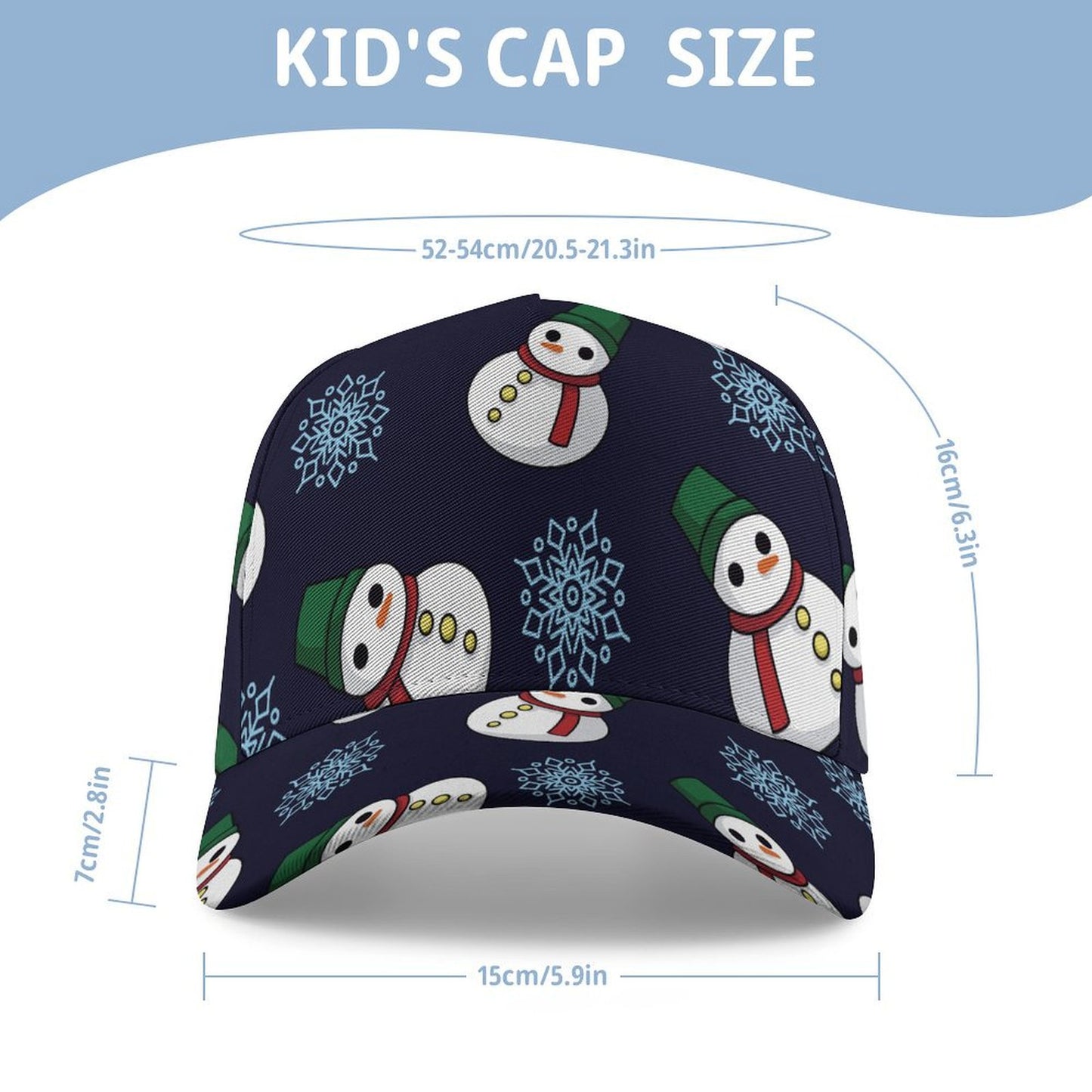 Cappellino per Bambini Personalizzato con Foto | Protezione Solare UV