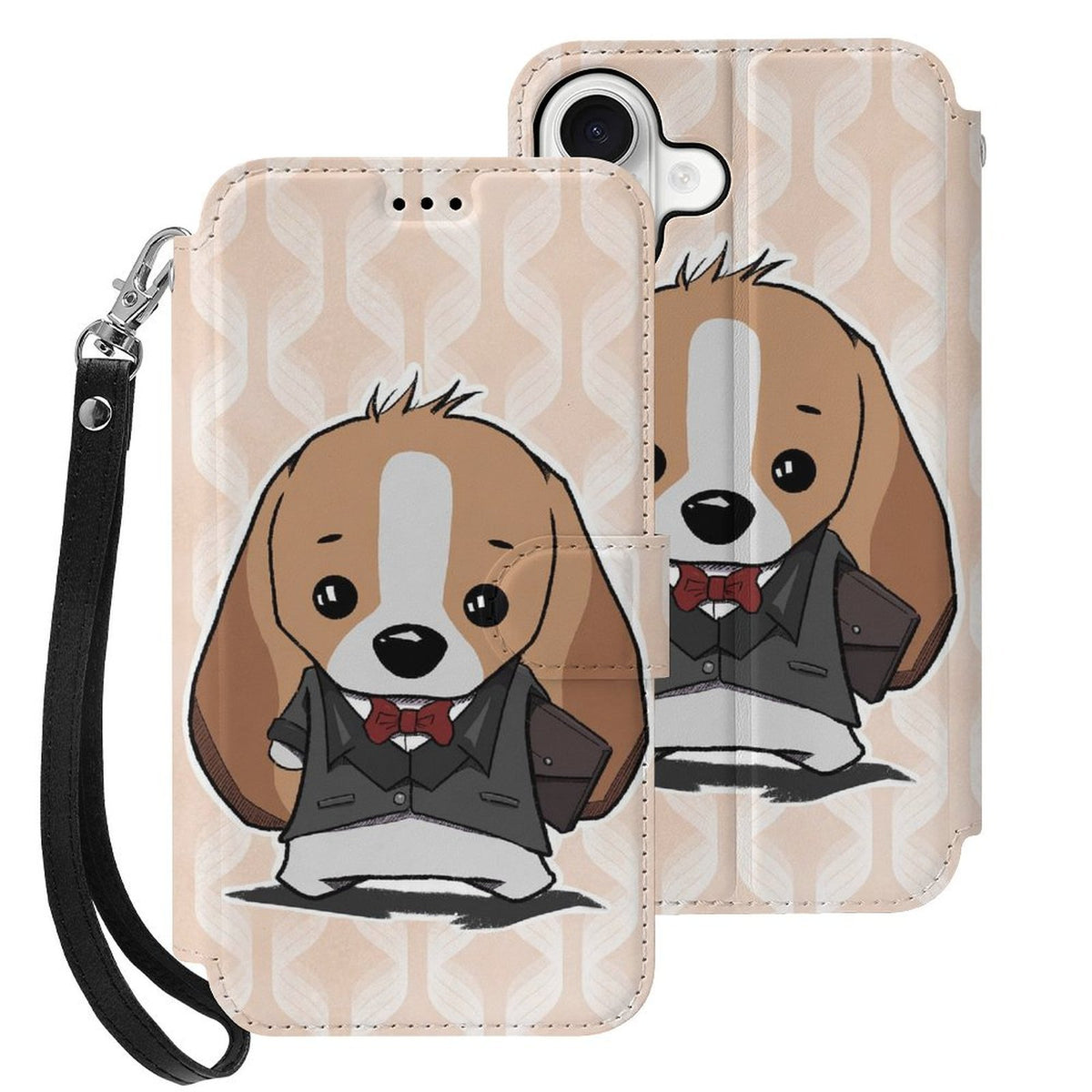 Mobile Phone Case for Apple IPhone 18 A Dog in A Suit