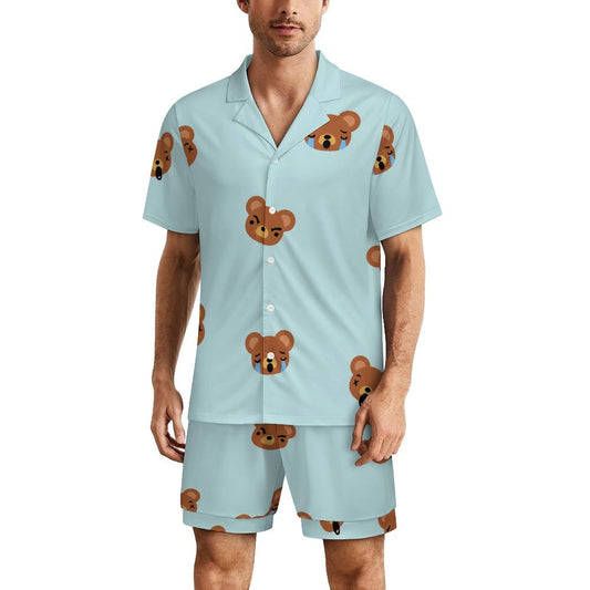 Pigiama Uomo Personalizzato Estivo | con Foto, Set Corto Morbido