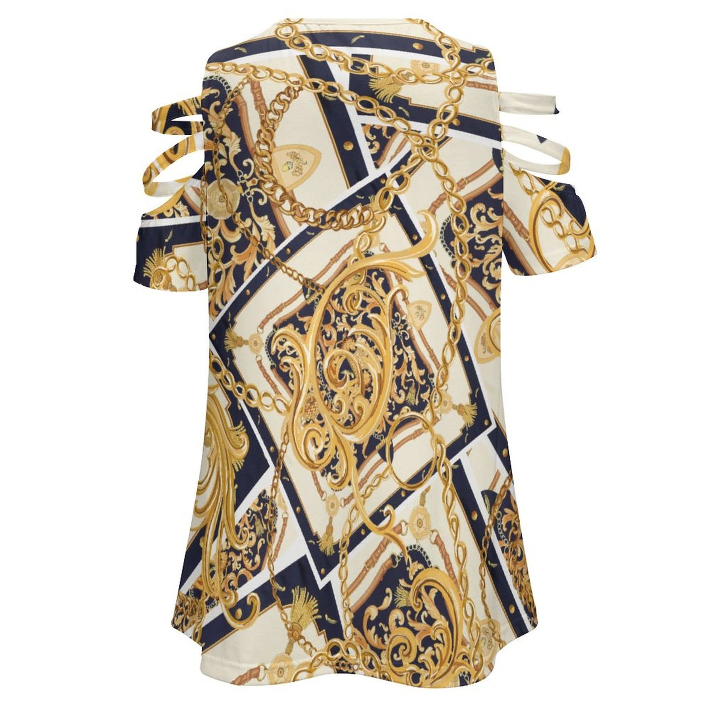 Top Spalle Scoperte con Zip | Tunica Donna Scollo a V Regolabile