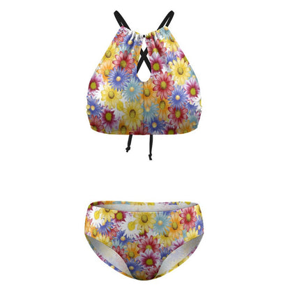 Bikini Donna Personalizzato Due Pezzi | Stampa Foto | Top All'Americana