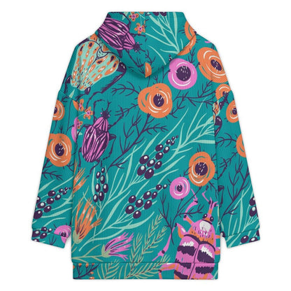 Cappotto Donna con Cappuccio in Pile Foderato Personalizzabile Lunghezza Midi