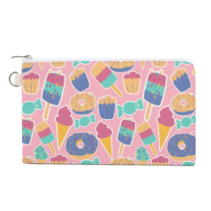 Portamonete Canvas Personalizzato | Organizer Minimalista in Tela Zip