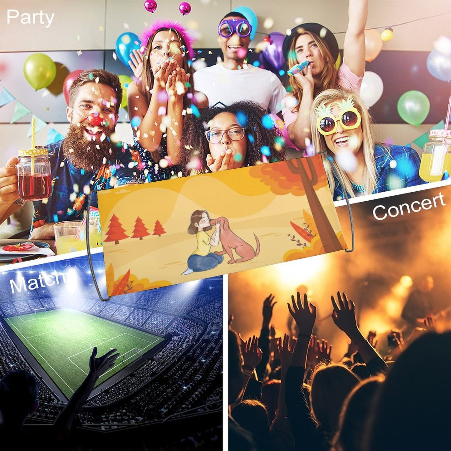 Bandiera a Mano Personalizzata da Tifo | Sventola la Tua Passione