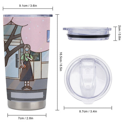 Tumbler Auto Personalizzato 600ml | Tazza Viaggio Full Print
