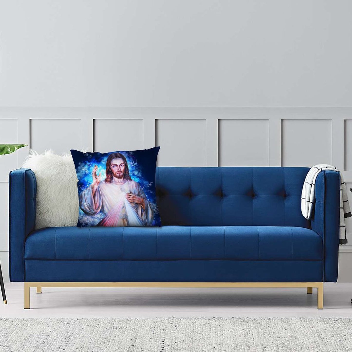 Federe Cuscini Personalizzate Double-Face | Poliestere HD | Zip Invisibile