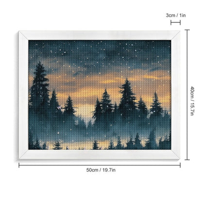 Diamond Painting Orizzontale su Telaio | Costruisci la Tua Finestra Scintillante