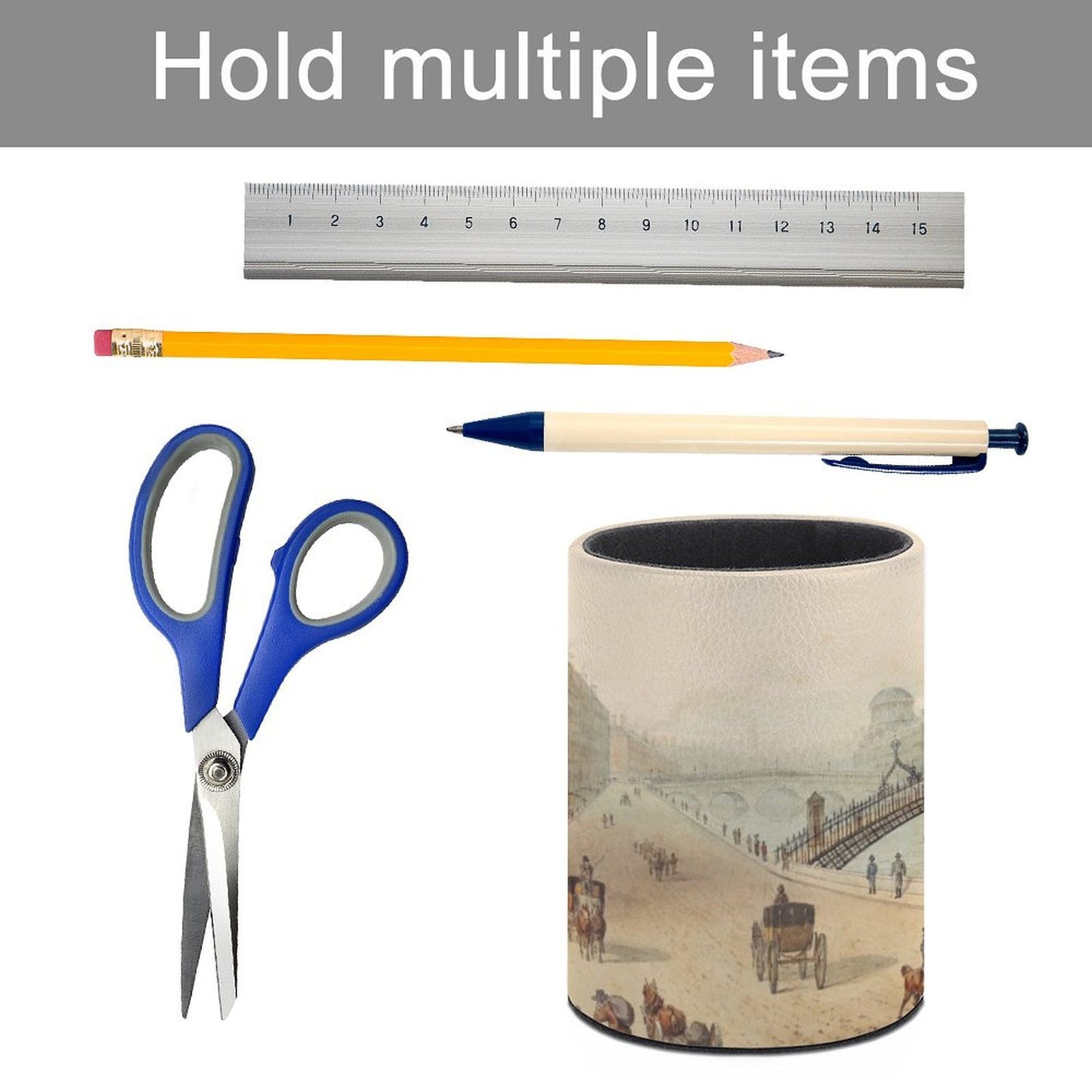 Portapenne in Pelle Personalizzato | Ordine e Stile sulla Tua Scrivania