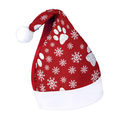 Cappello di Natale Magico con Foto a Sorpresa | Paillettes Interattive