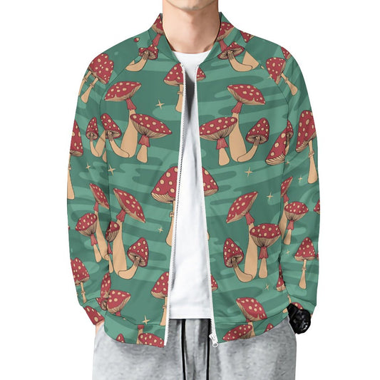 Felpa Zip-Up Manica Raglan | Bomber Ibrido Personalizzato S-5XL