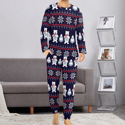 Pigiama Uomo Personalizzato | Set Lungo Soft Touch (S-6XL)