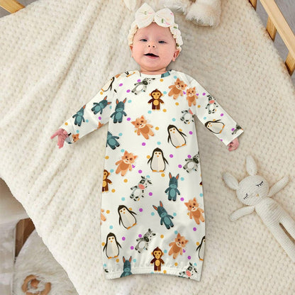 Sacco Nanna Neonato Personalizzato con Foto | Regalo Nascita Unico