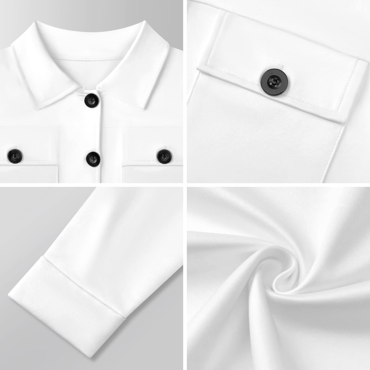 Giacca Camicia Corta Personalizzata da Donna