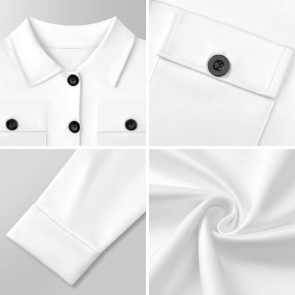 Giacca Camicia Corta Personalizzata da Donna
