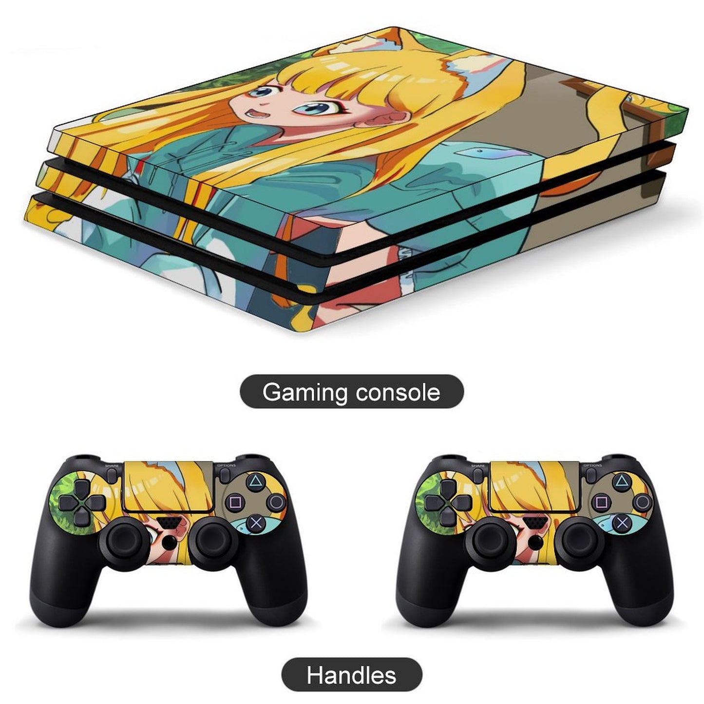 Skin PS4 Personalizzata con Foto | per PS4 Slim e Pro | Adesiva