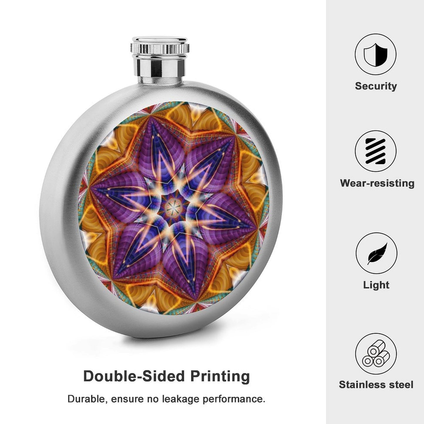 Fiaschetta in Acciaio Personalizzata | Incidi le Tue Iniziali o Logo