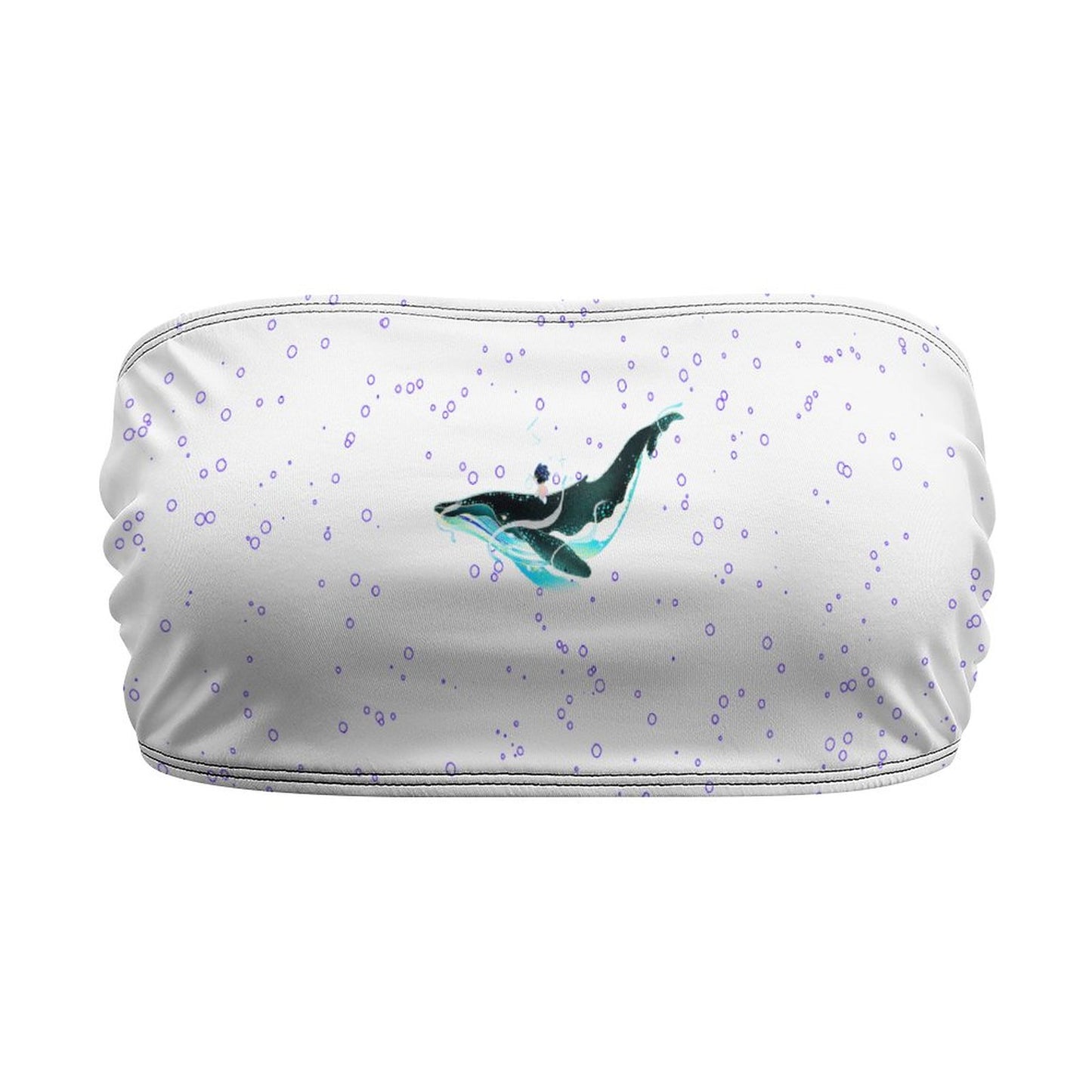 Tube Top Mini Personalizzato | Fascia Seno Bandeau Stile Y2K